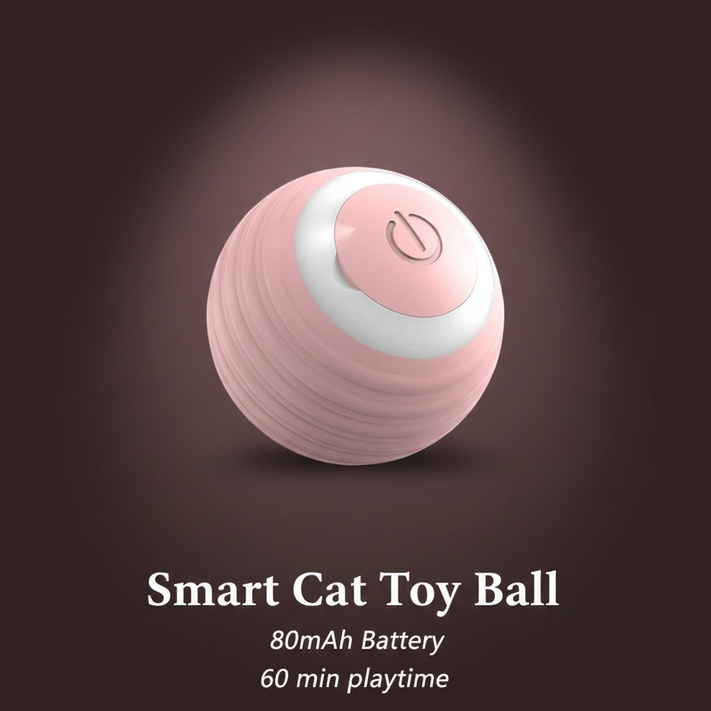 Cat Interactive Ball Electric Automatic Rolling Ball Smart Toys for Cats Smart Cat Toy Rotating Ball Cat Game Accessories