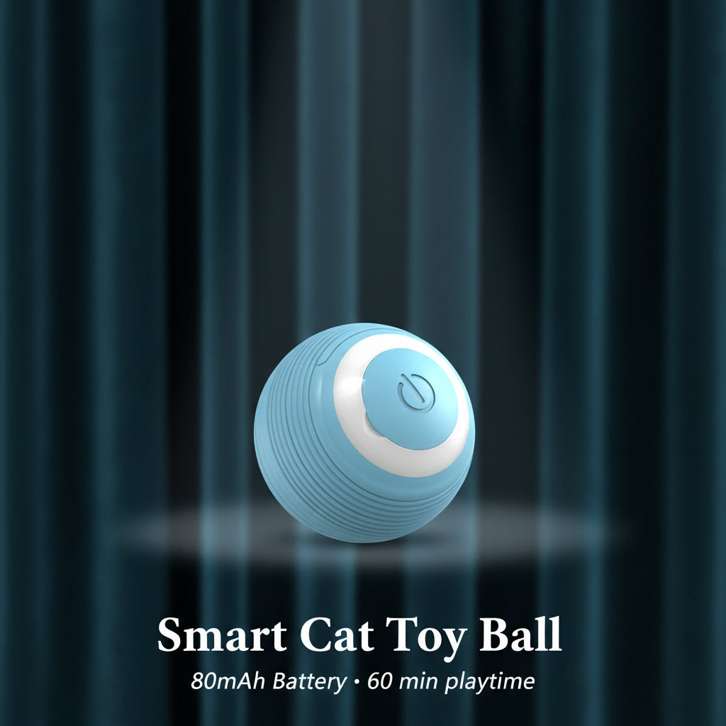 Cat Interactive Ball Electric Automatic Rolling Ball Smart Toys for Cats Smart Cat Toy Rotating Ball Cat Game Accessories